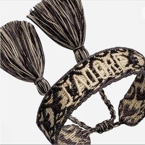 Woven tassel bracelet